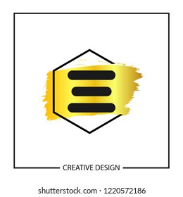Initial Letter E Logo Template Design Vector Illustration
