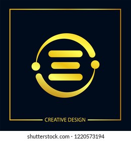 Initial Letter E Logo Template Design Vector Illustration
