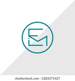 Initial Letter E M I Combination Logo - Shutterstock ID 2283371427