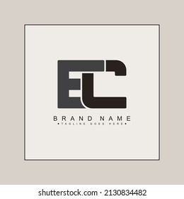 Initial Letter EC Logo - Simple Business Logo