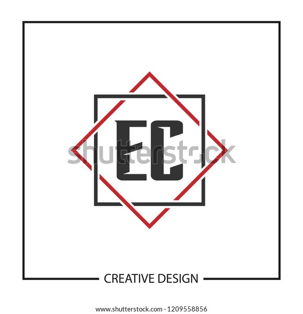 Initial Letter Ec Logo Template Design Stock Vector Royalty Free 1209558856 Shutterstock 6441