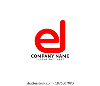 Design der Logos mit Anfangsbuchstaben