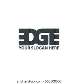 edge logo design