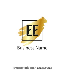 Initial Letter EE Logo Template Design