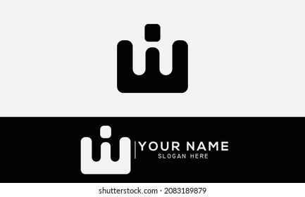 
Initial Letter EI, IE Logo Template Design 