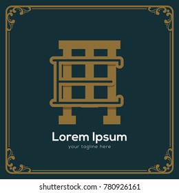 Initial letter EM logotype company name. Vector for company name.