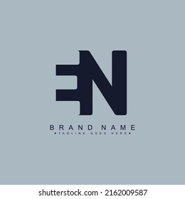 Initial Letter EN Logo - Simple Business Logo