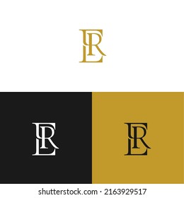 Initial Letter ER or RE Logo Design vector Template. Creative Abstract ER Logo Design Vector Illustration