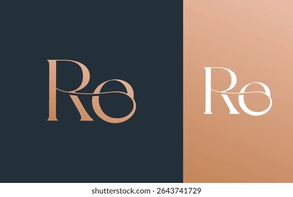 Carta inicial RE ER logotipo design vetor ilustração para casal, casamento e negócios