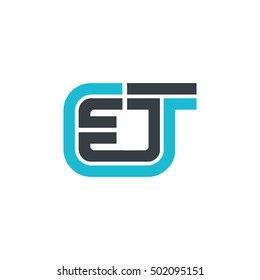 Initial Letter ET Linked Design Logo
