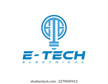 Anfangsbuchstabe ETE Logo Symbol Vektorvorlage. Firmenlogo-Konzept, Vektorgrafik. Design-Element. Symbol- oder Symbolvorlage