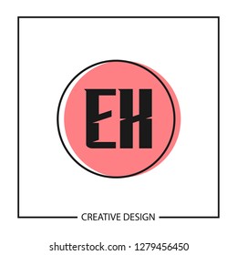 Initial Letter EX Logo Template Design