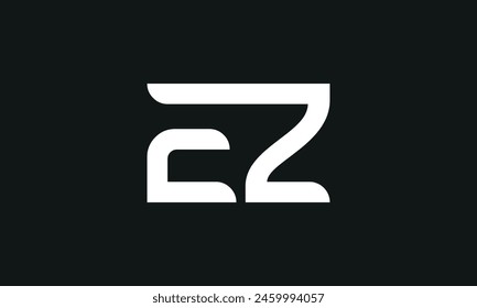 Initial Letter EZ Logo Design. EZ Logo Design. Creative And Modern EZ logo.