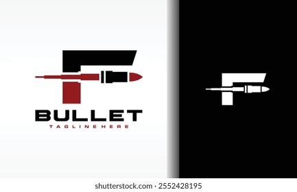 initial letter F bullet logo