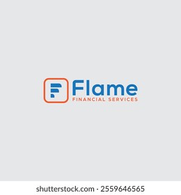 Initial Letter F Logo Concept vector design