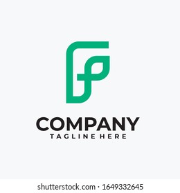 letra inicial de diseño de logotipo inspiración vectorial