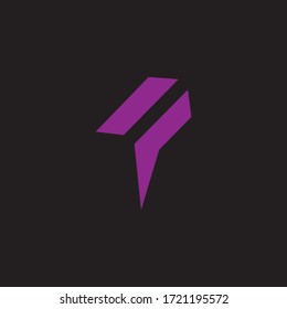Ursprünglicher Buchstabe der Design-Vorlage für das Logo