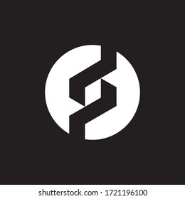 Initial letter f logo design templates