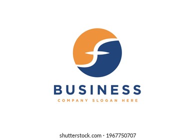 Initial letter F logo design vector illustration. Letter F icon design. Suitable for business and Technology logos,isolated on White background