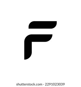 Initial Letter F Logo Design Outstanding Creative Modern Symbol Sign icon