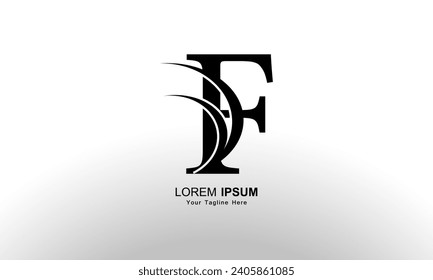 Initial Letter F Logo Design vector Template.