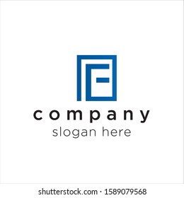 initial letter F logo icon deisgn template elements - vector sign. Business card templates.