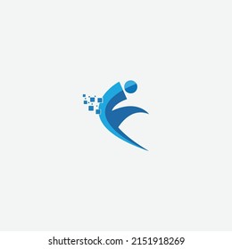 plantilla de diseño de icono de logotipo de letra F inicial. Sencillo y elegante estilo de forma logotipo moderno. FI, F, IF, i logotipo moderno inicial.