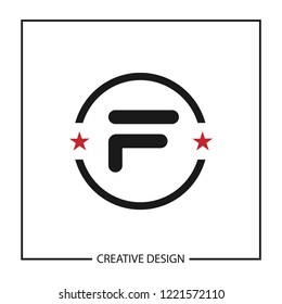Initial Letter F Logo Template Vector Design