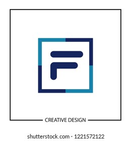 Initial Letter F Logo Template Vector Design