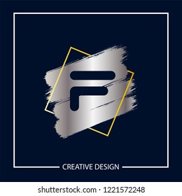 Initial Letter F Logo Template Vector Design