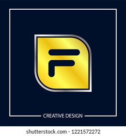 Initial Letter F Logo Template Vector Design