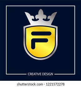Initial Letter F Logo Template Vector Design