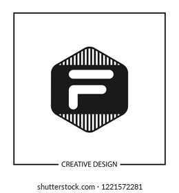 Initial Letter F Logo Template Vector Design