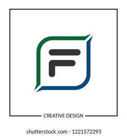 Initial Letter F Logo Template Vector Design