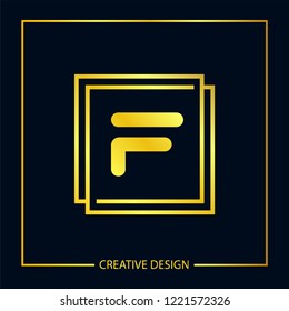 Initial Letter F Logo Template Vector Design