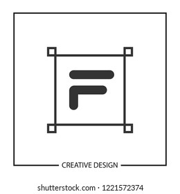 Initial Letter F Logo Template Vector Design