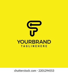 Anfangsbuchstaben des Logos für Unternehmens- und Branding-Firmenlogos