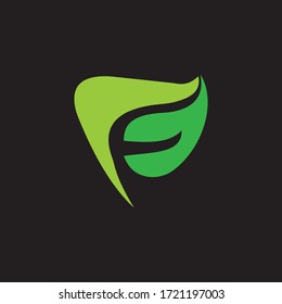 Initial letter f logo vector design templates