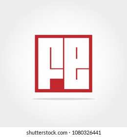 Initial Letter FE Logo Design