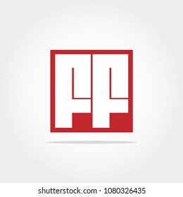 Initial Letter FF Logo Design