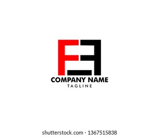 Initial Letter FF Logo Template Design