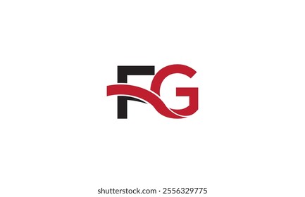 Initial Letter FG logo design, FG logo vector design, Alphabet FG logo, luxury logo FG monogram