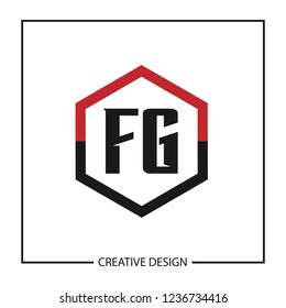 Initial Letter FG Logo Template Design