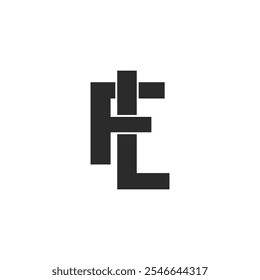 Initial Letter FL Logo Design Outstanding Creative Modern Symbol  Sign