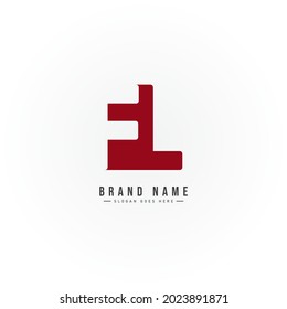 Initial Letter FL Logo - Minimal Business Logo