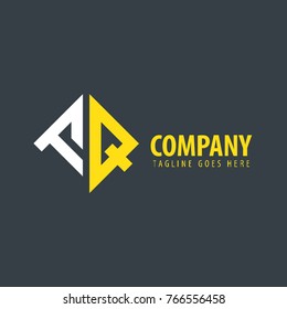 Initial Letter FQ Design Logo