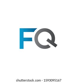 Initial Letter Fq Logo Design Vector Stock Vector (Royalty Free) 1593095167