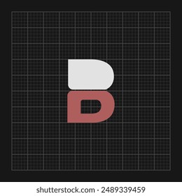 Plantilla de diseño de Vector de logotipo B libre de letra inicial. Diseño de iconos de negocios.