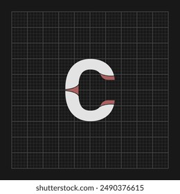 Initial letter free C logo vector design template. Business icon design.
