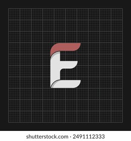 Initial letter free E logo vector design template. Business icon design.